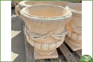 Vaso Tondo Peonia h. 34